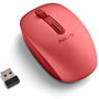 NGS Fog Dual Ratón Ergonómico Inalámbrico Rojo